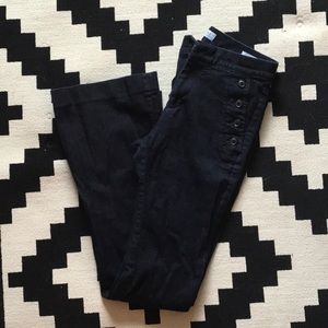 Sailor button jeans